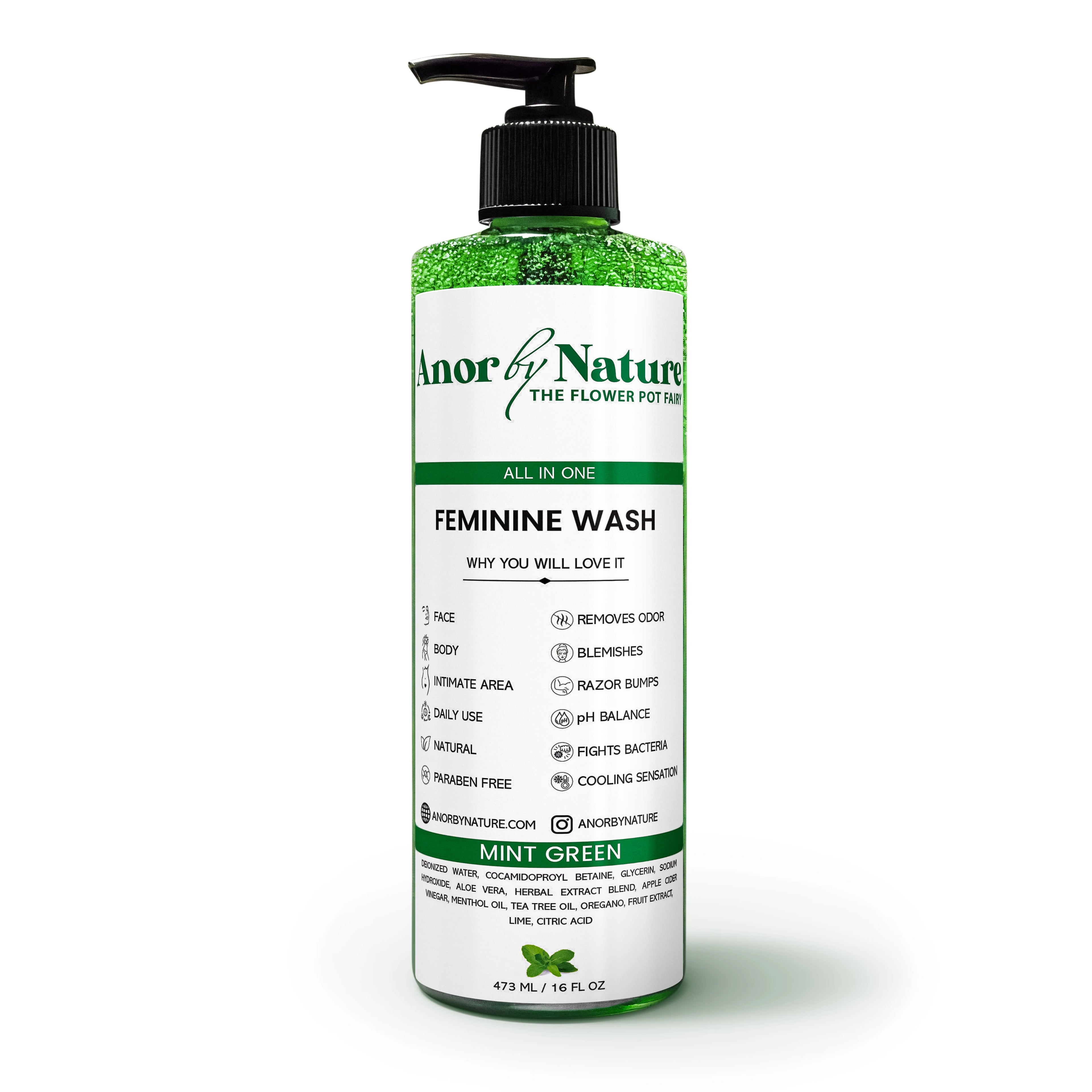 Mint Green Feminine Wash