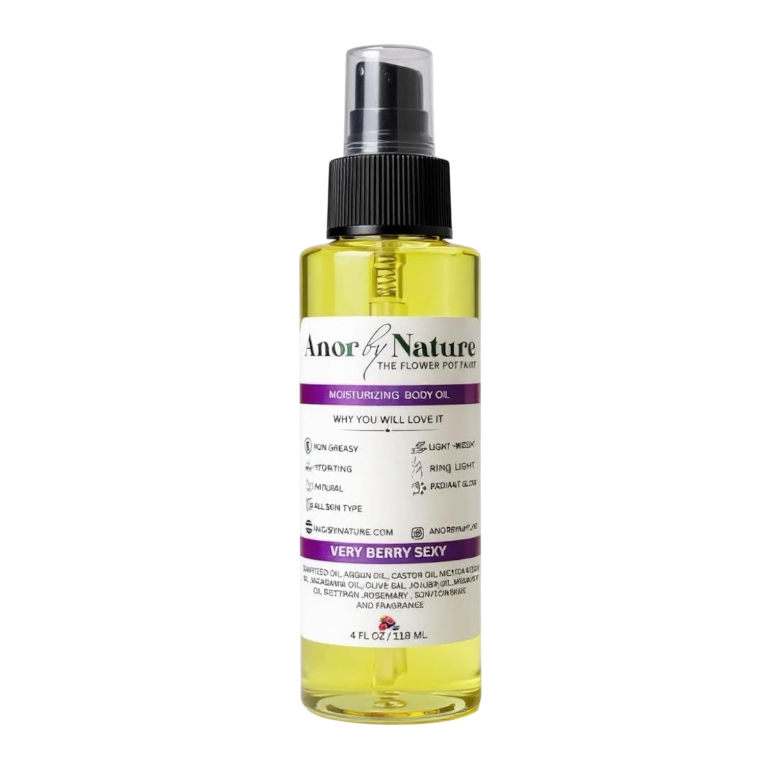 Very Berry Sexy Body Oil